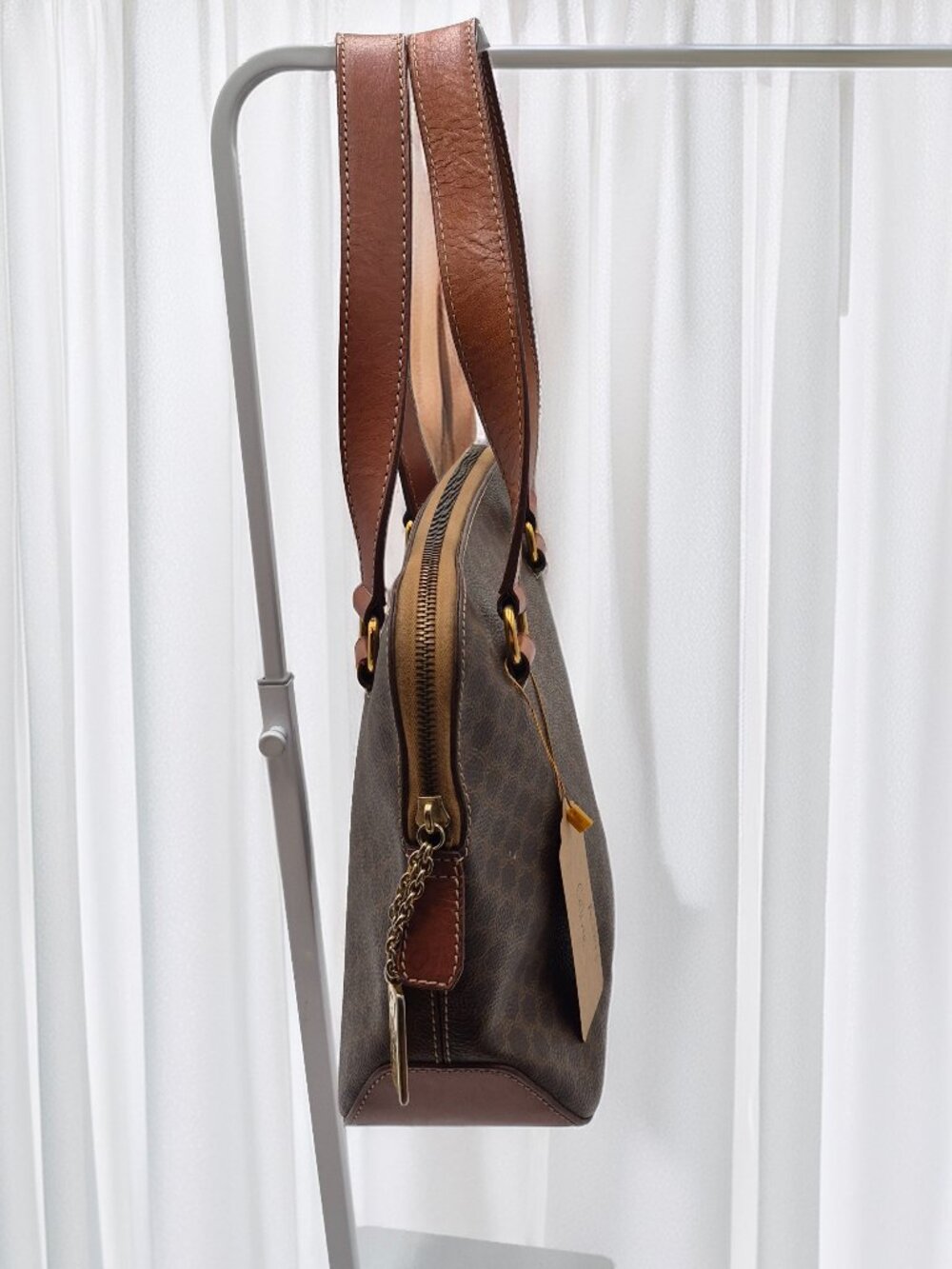 CELINE Macadam Bowler bag with COA 12" x 9" - Picture 3 of 12